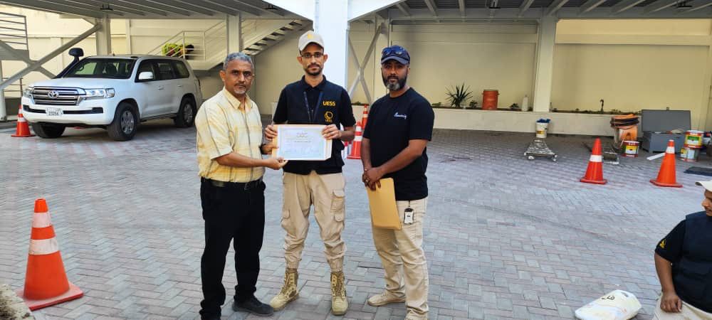 Universal Group- Honoring the Guards of Universal Eagles for Security Services (UESS) Co.- Aden